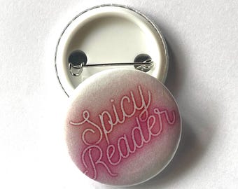 Spicy Reader - Button Pin