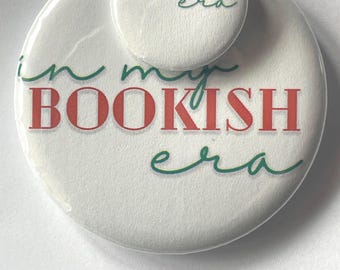In My Bookish Era – Button Pin