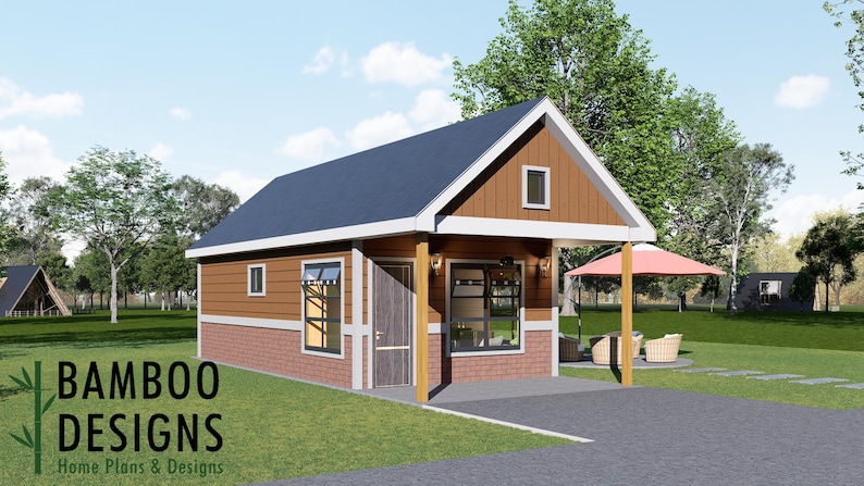 Rela Tiny Home · 16x32 plan by Bamboo Designs