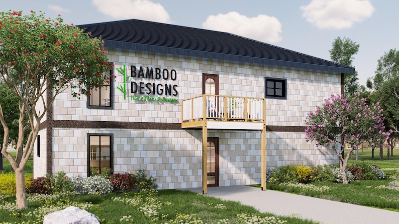 Loveland 8x10 Balcony Deck plan by Bamboo Designs
