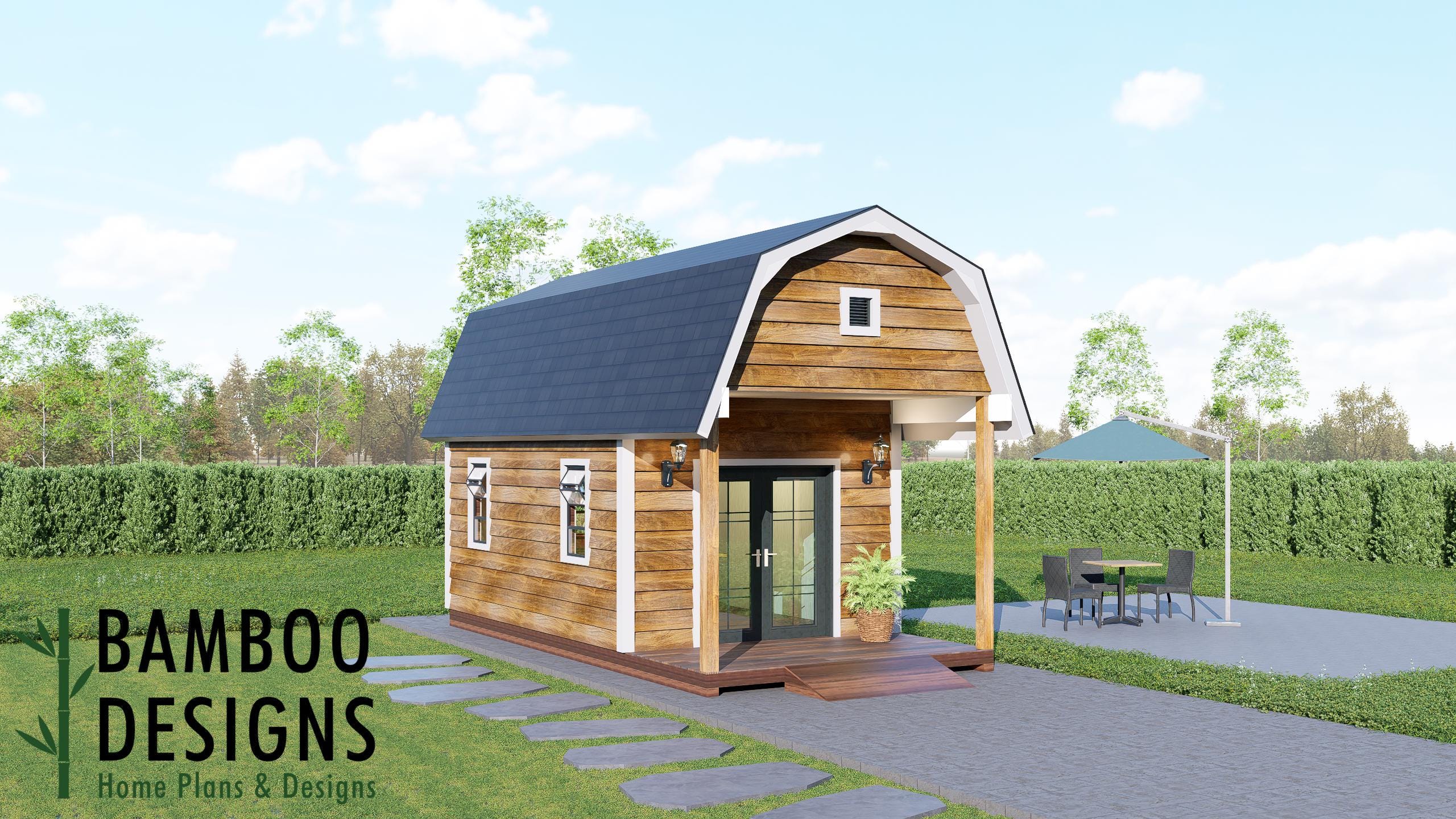Image of Chester 12x24 Shed Plan — A Barn-Style Storage Shed with Classic Charm & Efficient Function