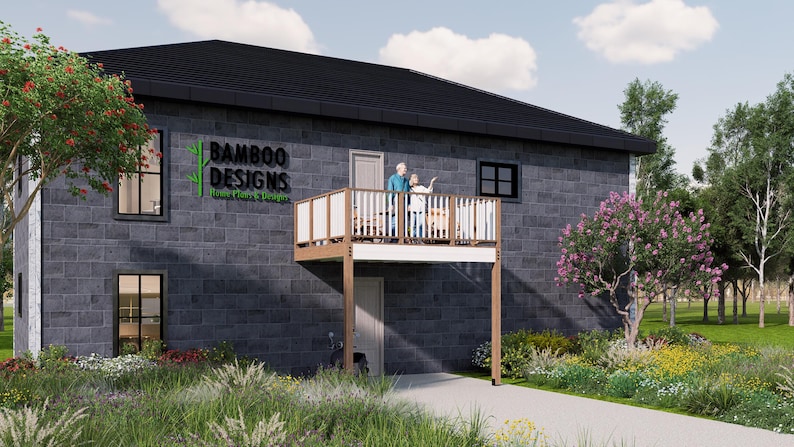 San Diego 10x12 Balcony Deck plan by Bamboo Designs