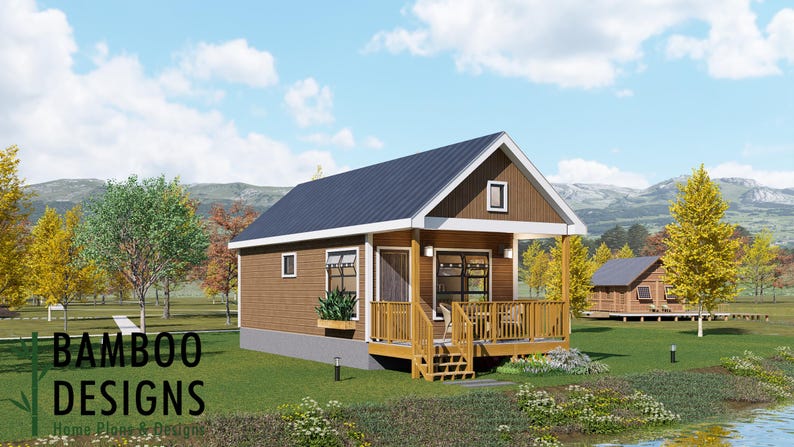 Channi Tiny Home · 16x32 plan by Bamboo Designs