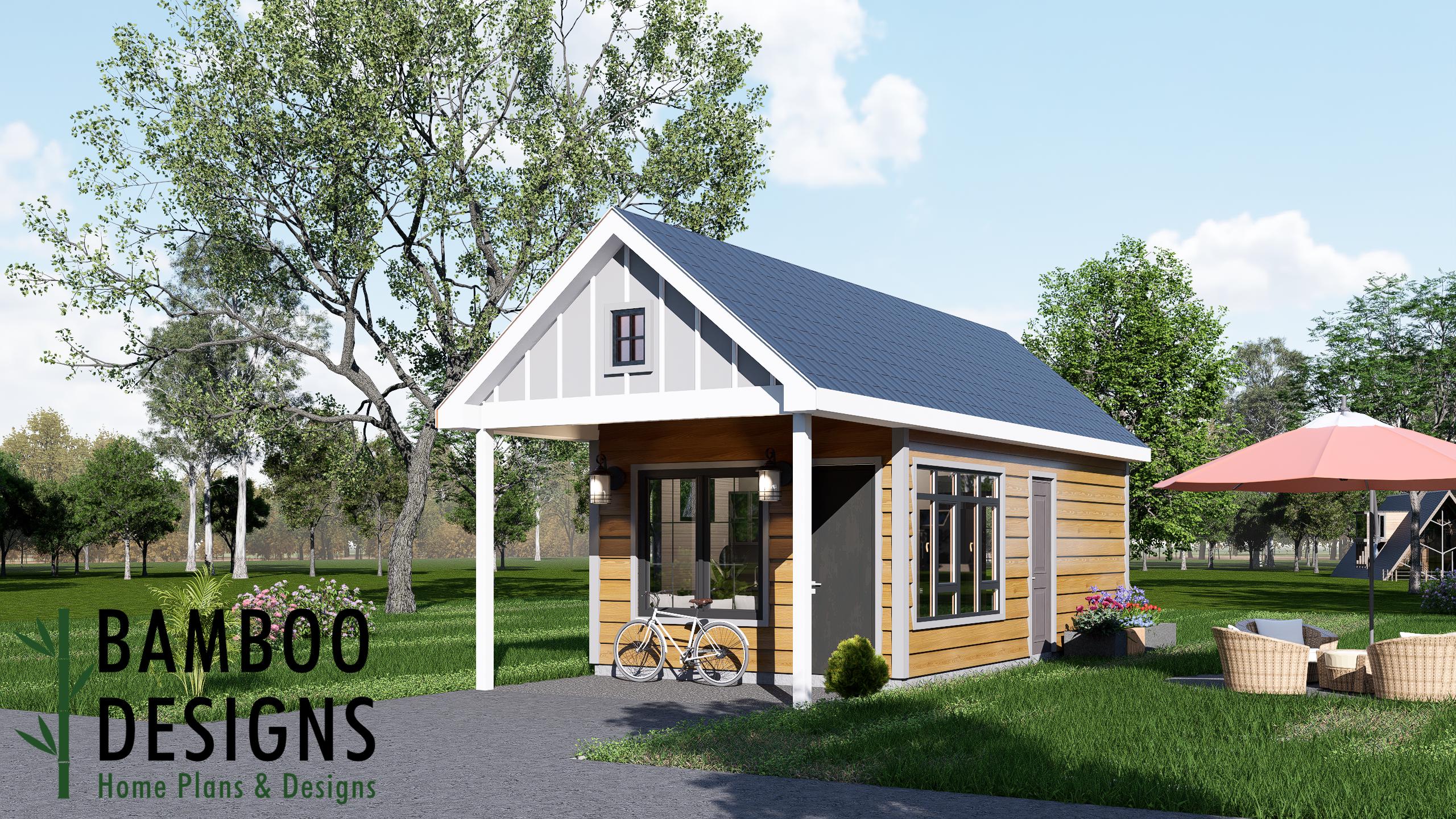 Brando 14x28 Tiny Home Plan – Modern Compact Living With Timeless Style ...