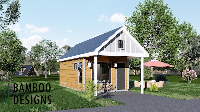 Brando 14x28 Tiny Home plan by Bamboo Designs