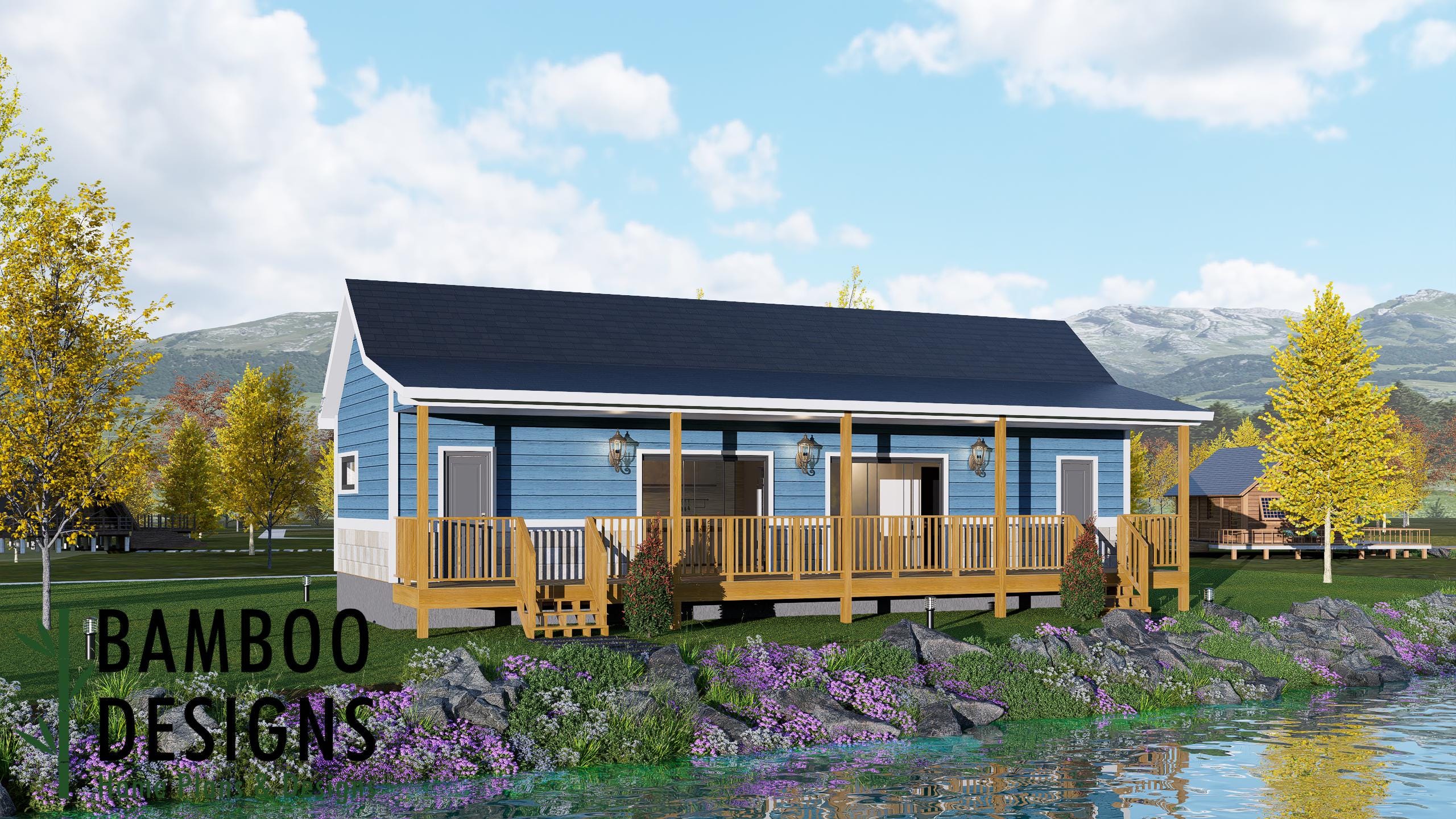 Image of Gleam Tiny Home - 16x48 Modern ADU & Backyard Living Space | DIY Tiny House Plan