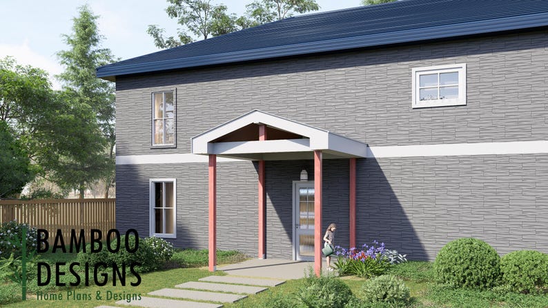 Hector Covered Porch · 10x10 plan by Bamboo Designs