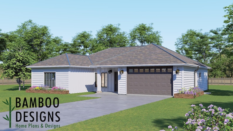 Fog Single-Family Home · 58x49 plan by Bamboo Designs