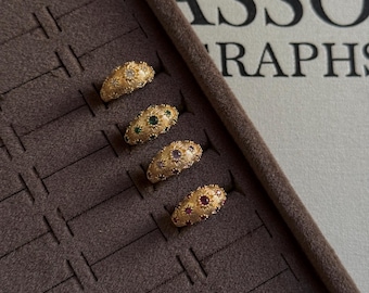 Star Detailed Adjustable Rings – Celestial Boho Jewelry