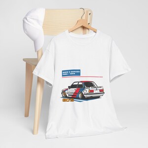 BMW E30 Graphic T-Shirt: 80s Retro Car Lover Apparel
