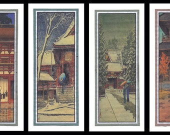 4 Blank Enlongated Cards Architceture 3