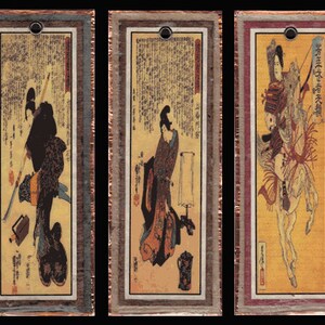 Women Samurai Bookmarks bmds024