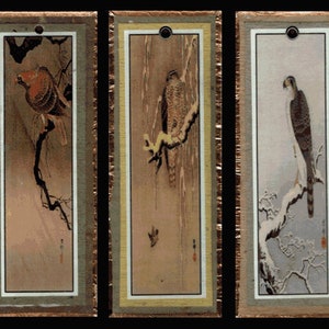 Koson Eagle & Goshawk Bookmarks bmbs018
