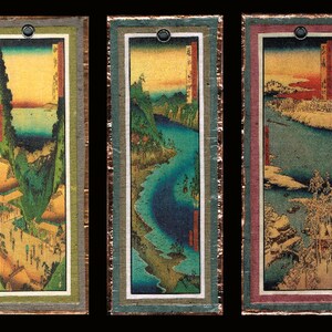 HIroshige views of the provinces Bookmarks bmls007