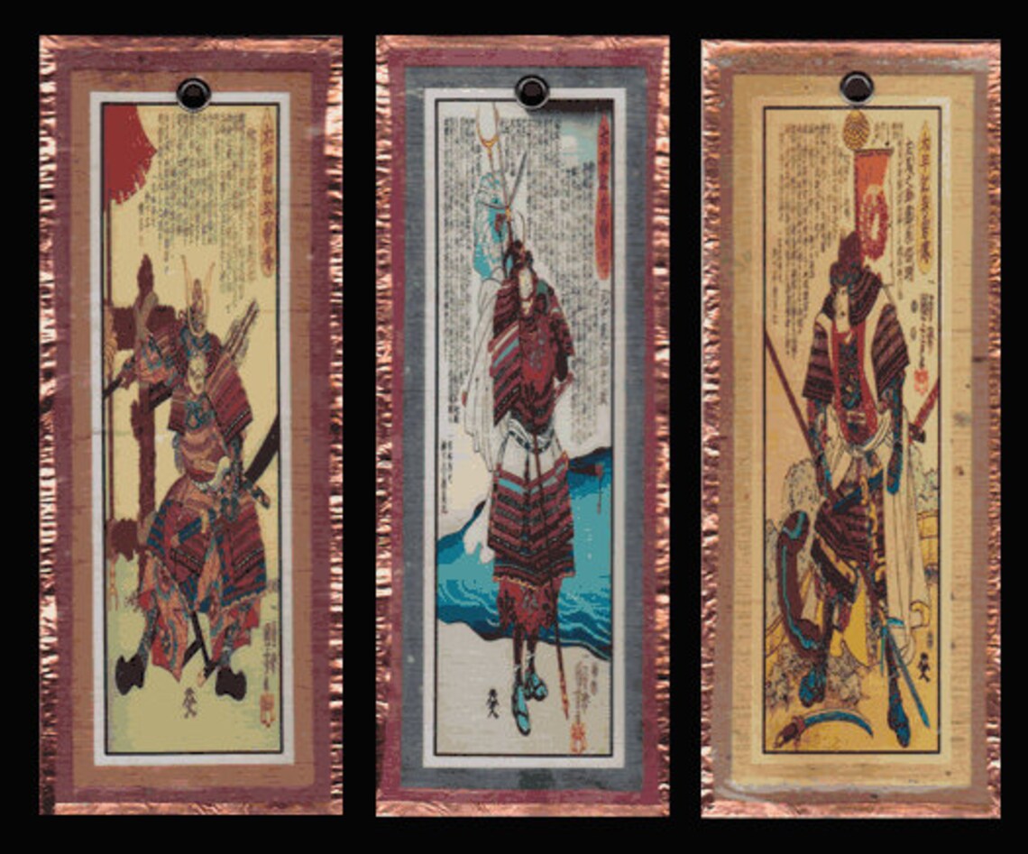 Samurai Bookmarks Bmds001 - Etsy
