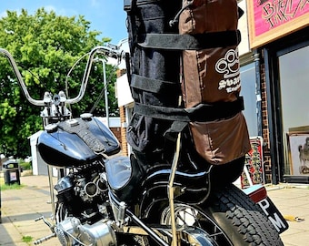 Svarog England large sissybar luggage chopper motorcycle cruiser harley davidson Bag