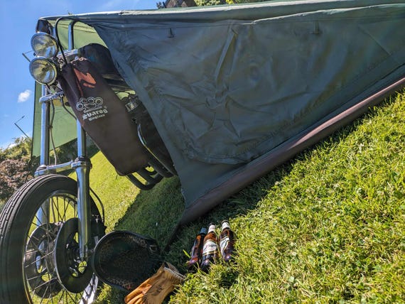 Gypsy Soul 2 Motorcycle Tent, Waterproof Ripstop Nylon, Touring