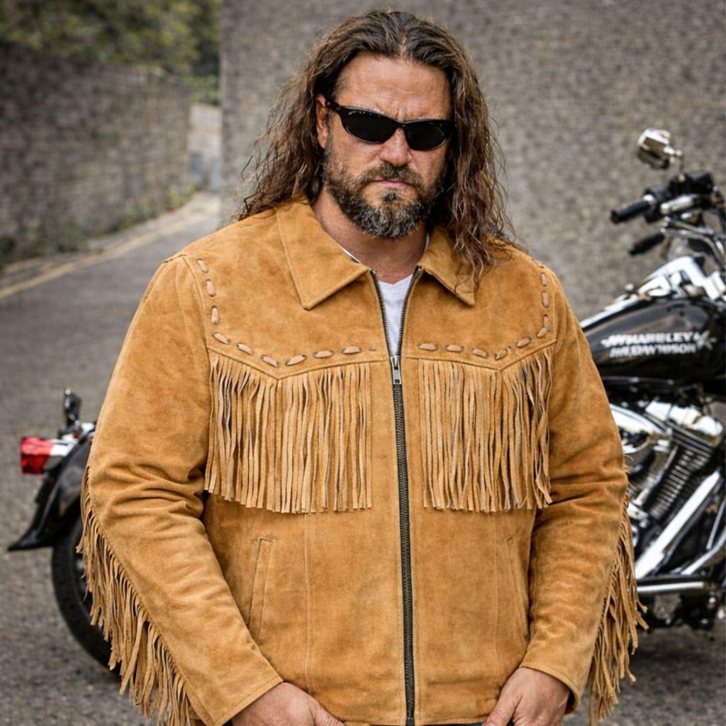 Harley Davidson Leather Jacket Suede - Etsy