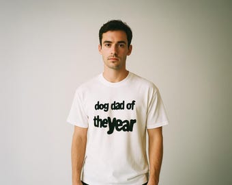 Dog Dad of the Year Shirt – Funny Father’s Day Gift for Dog Lovers – Pet Owner Tee for Men – Dog Father Gift Idea