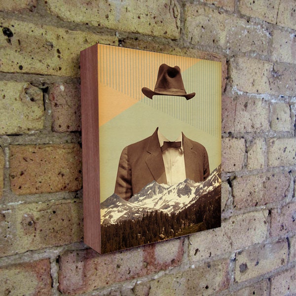 Modern Collage Art Modern Wall Art Midcentury Modern Art Etsy