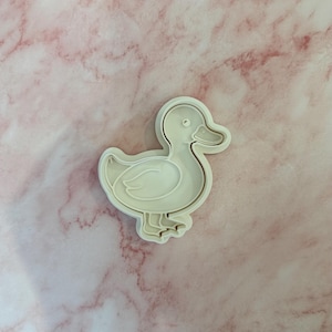 Duck Cookie Cutter and Fondant Stamp