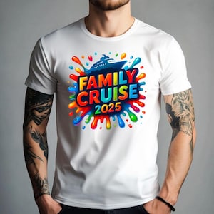 Family Cruise 2025 PNG: Matching Vacation Design (Digital Download