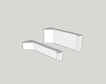 Digital STL File – 3D Printed Miter Clamping Jigs