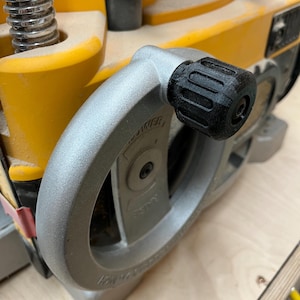 DeWalt DW735 Planer Stubby Handle: Low-Profile PETG Crank