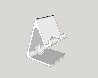 DIGITAL FILE  – 3D Printable Phone Stand STL – No Physical Item