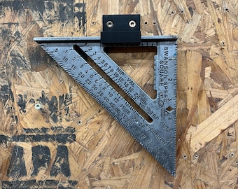 Wall Mount Swanson Speed Square Hanger – 3D Printed