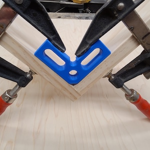 90 Degree Mini Clamping Squares – Woodworking Corner Clamps- Set of 4 - 3D Printed