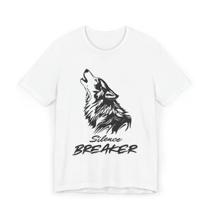 Howling Wolf Shirt Tribal Wilderness Graphic Tee for Nature Lovers, Lone Wolves, and Outdoor Adventurers