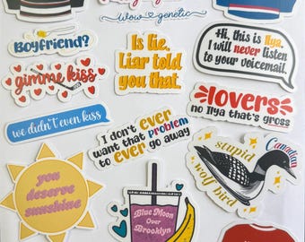 Queer Hockey Romance Stickers - Individual