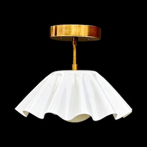 Handmade Brass Sputnik Pendant Light: Mid-Century Modern Chandelier