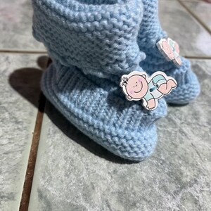 Baby wool slippers