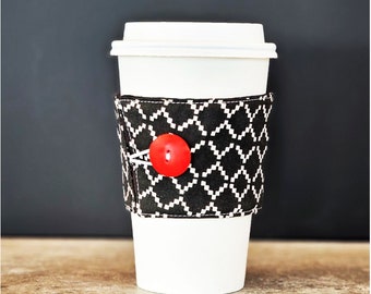 PDF Reusable Coffee Sleeve Sewing Pattern, Printable Download Tutorial ...