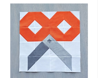 Sewing Scissors Quilt Block Printable Tutorial