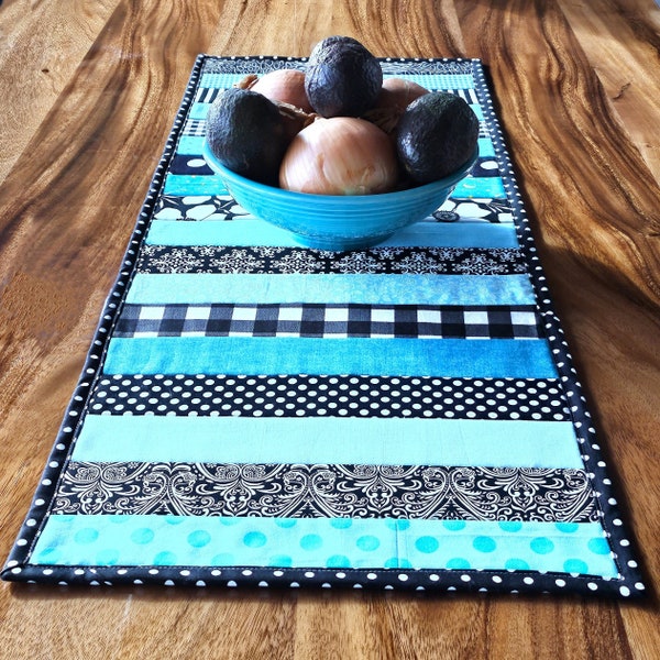 Quilt-As-You-Go Table Runner Printable Tutorial