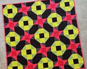 Right Jolly Quilt Pattern - PDF download