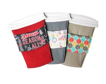 To-Go Cup Mug Mat Sewing Pattern - PDF download