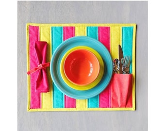 Picnic Placemat and Cloth Napkin Printable Tutorial