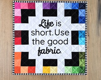 Good Fabric Quilt Pattern and Fabric Panel