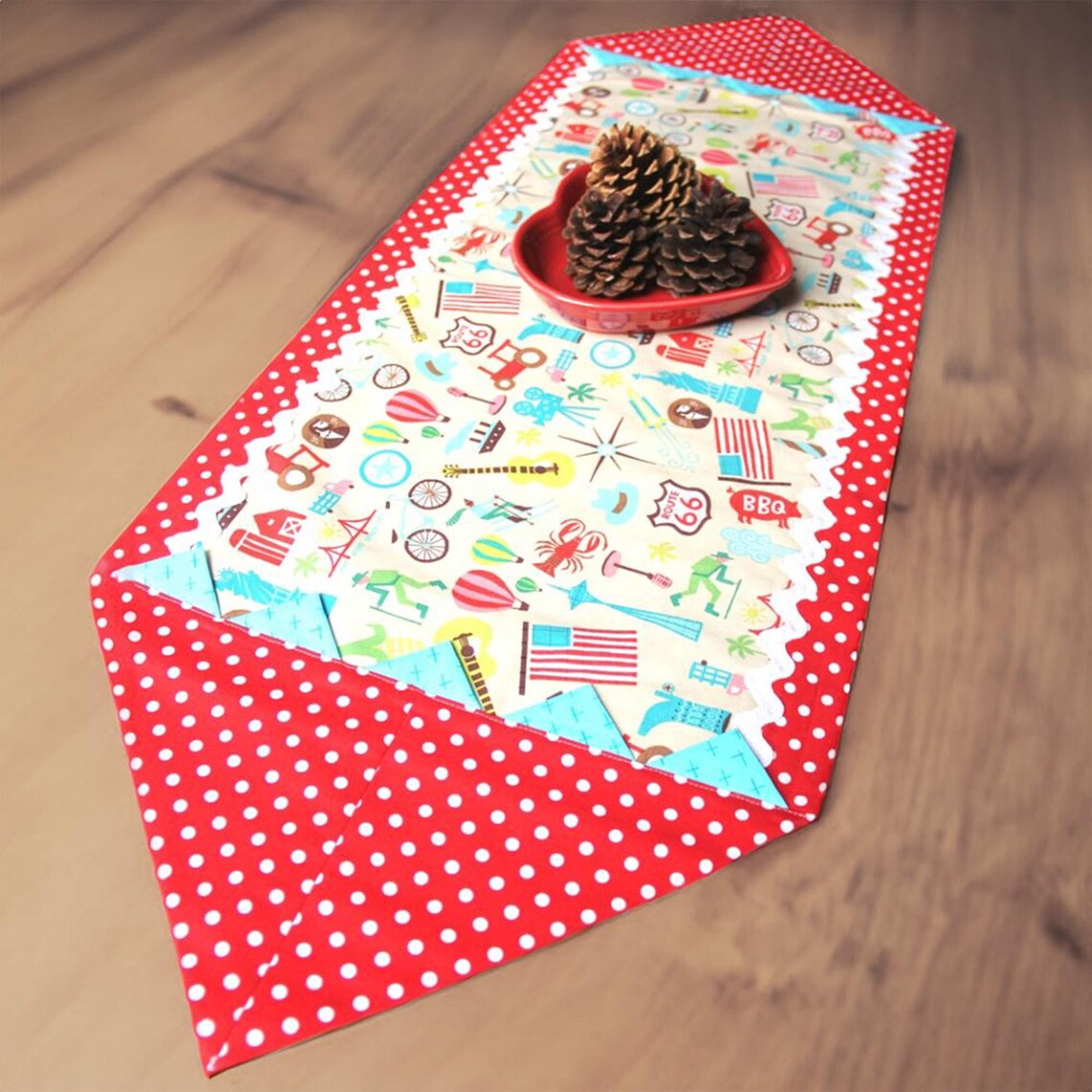 Quick Table Runner PDF Sewing Pattern - Etsy