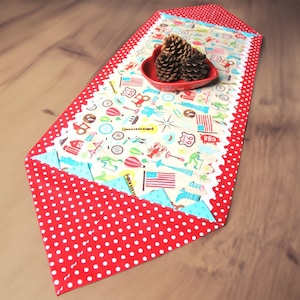 Quick Table Runner PDF Sewing Pattern