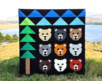 Bear Summit PDF Quilt Pattern