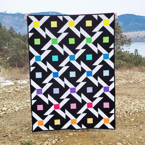 Pivoting Quilt Pattern - PDF download