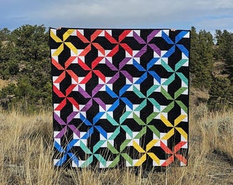 Twirly Quilt PDF Sewing Pattern