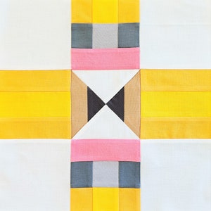 School Pencils Quilt Block Printable Tutorial