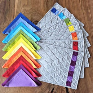 Coordinated Placemats and Napkins Printable Tutorial