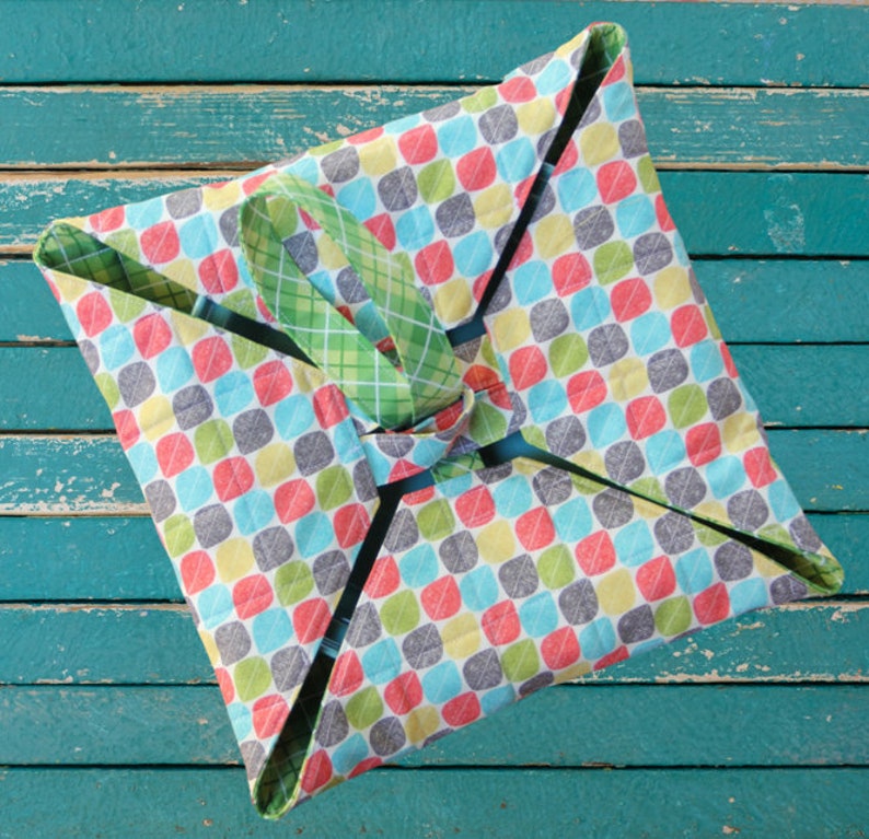 Reversible Pie Carrier Sewing Pattern PDF download